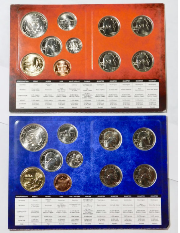 2022 P&D US Mint Uncirculated Coin Set Orig PKG /COA