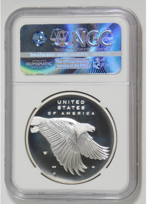 2017-W Silver American Liberty Silver Medal 225th Anniversary Enhanced Unc. SP70