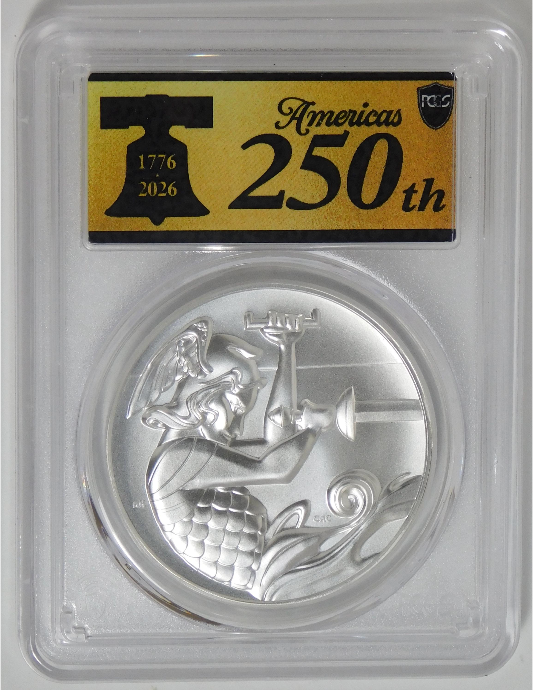 2026 Silver Mercury Dime Medal "250th Anniversary" First Strike PCGS SP-69