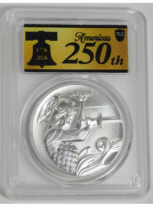 2026 Silver Mercury Dime Medal "250th Anniversary" First Strike PCGS SP-70