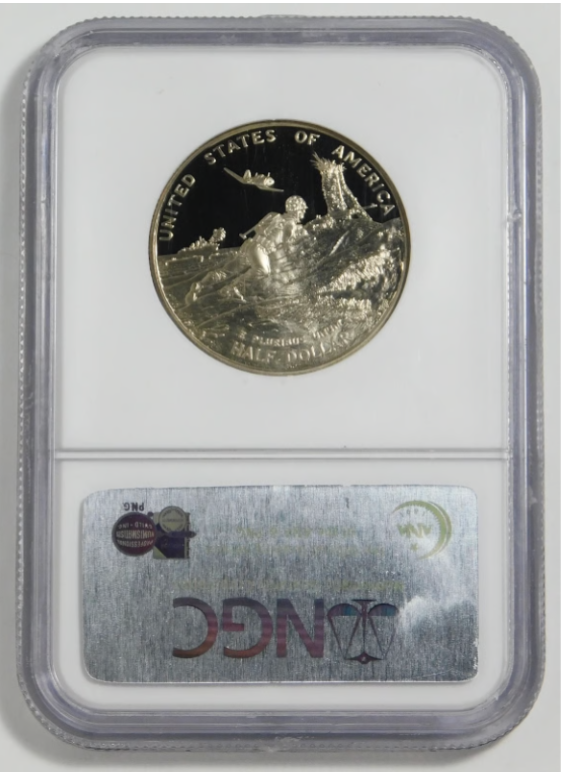 1991-95-P 50th Anniversary of World War II Half Dollar NGC PF70 Ultra Cameo