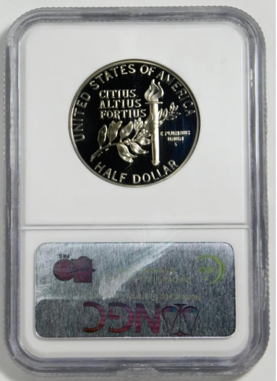 1992-S Barcelona XXV Olympics "Gymnasts" Half Dollar NGC Proof-70 UC