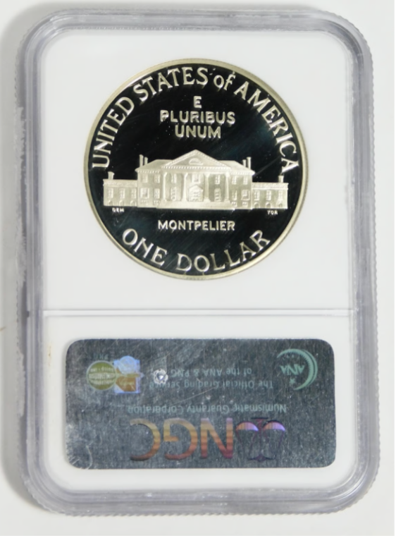 1993-S James Madison and Bill of Rights Silver Dollar NGC Proof-70 Ultra Cameo