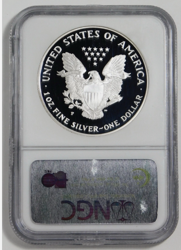 1996-P American Silver Eagle NGC Proof-69 Ultra Cameo